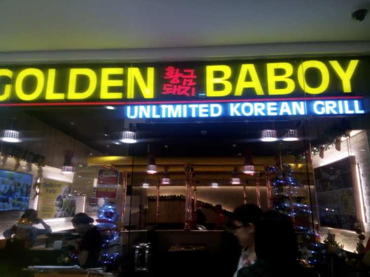 Golden Baboy entrance