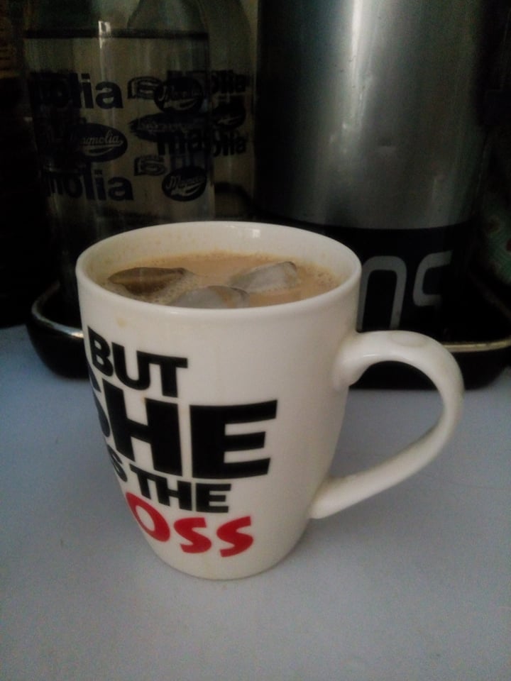 My very own version of the iced milky coffee 