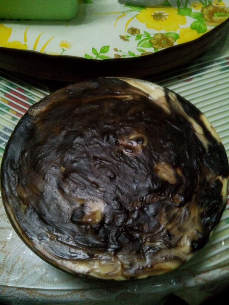 steamed chocolate cake topped with Brigadeiro filling and chocolate ganache