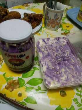 Ube Graham Refrigerator Cake With Cheese

Featuring Sexy Ube 