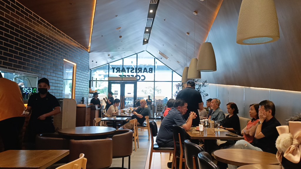 People at BaristArt Coffee